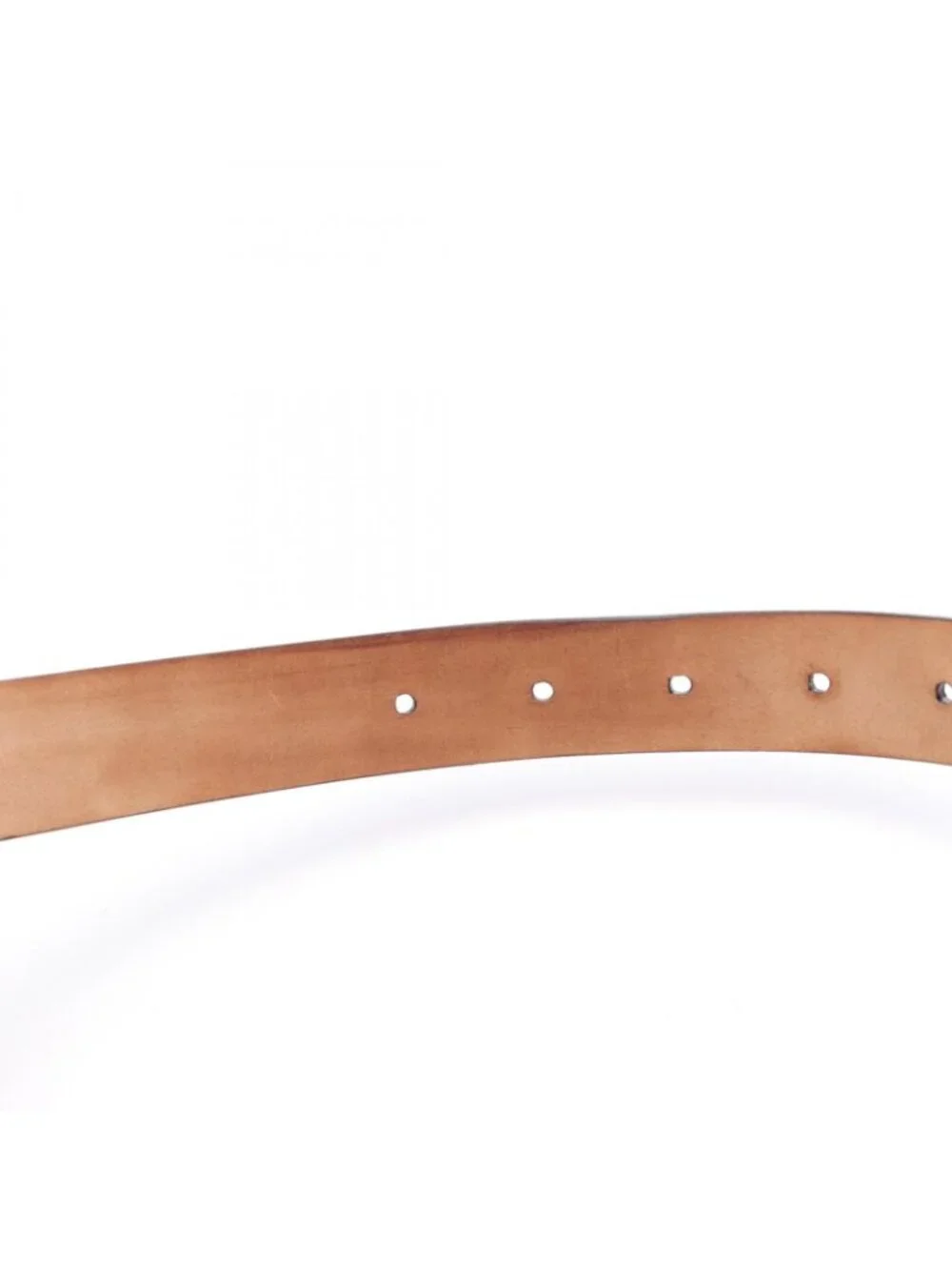 Dolce & Gabbana Belt DG Logo Silver Leather